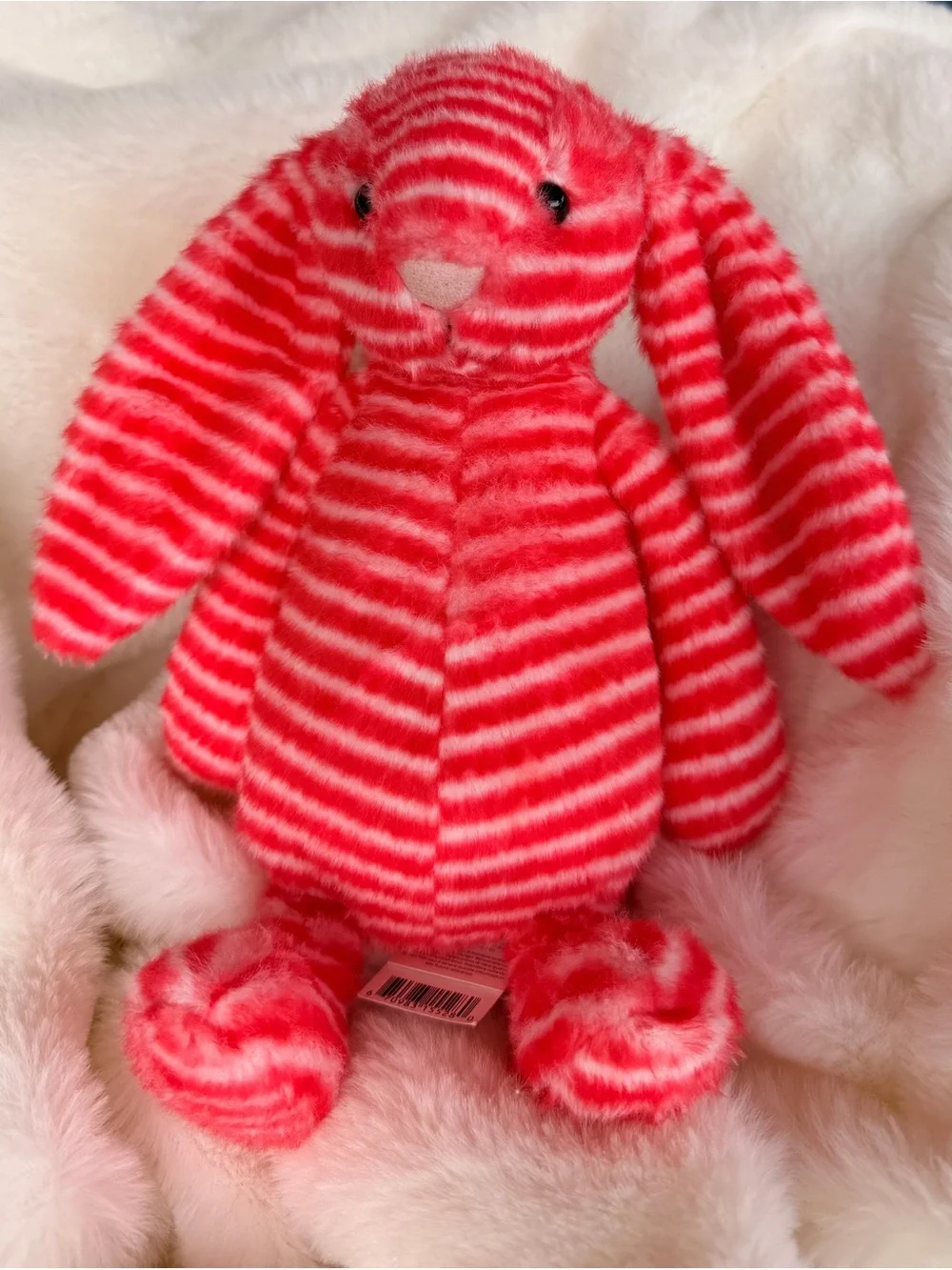 NWT RARE RETIRED Jellycat Bashful Evey Bunny Plush Stufed Toy